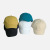 Short Brim Men's and Women's Basic Style Peaked Cap Short Brim Baseball Cap Solid Color All-Match Four Seasons Curved Brim Hat