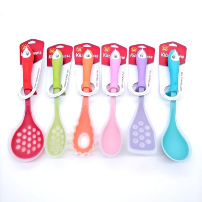 Silicone Pan Spatula Set Non-Stick Pan Special Spoon Household Kitchen Kitchenware Six-Piece Set Kitchen Multi-Function