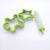 Silicone Stainless Steel Biscuit Cake Fondant Fried Egg Baking round Love Flower Mold Cream Pen Set 3pc