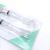 Clamshell Packaging Stainless Steel 2-Piece Set Crystal Handle Bread Knife Pizza Cutter Baking Tool Cake Knife Scraper