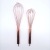 6 Lines Rose Gold Paint Handle Stainless Steel Eggbeater Manual Eggbeater Cream Blender Egg Blender