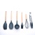 Color Box Package Handle Silicone Cookware Non-Stick Pan Kitchen Tools Baking Set Cooking Spoon and Shovel 12-Piece Set with Barrel