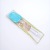 OPP Paper Card Transparent Plastic Handle Silicone Tongue Shovel Edible Silicon Scraper Heatproof Baking Tool