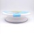 Plastic Turntable Bottom with Rubber Strip Fixed 12-Inch Pp Plastic Decorating Tools Rotating Cake Decorating Turntable Turntable