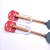 11-Piece Beech Rose Silicone Gold Stainless Steel Handle Silicone Kitchenware Set Kitchen Tools Suit