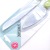 Clamshell Packaging Stainless Steel 2-Piece Set Plastic Handle Bread Knife Pizza Cutter Baking Tool Cake Knife Scraper