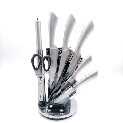 Color Box Package Knife Set Full Set Kitchen Cutlery Stainless Steel Household Kitchen Knife Kitchenware Combination Knife Set 8-Piece Set