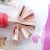 Rose Gold Stainless Steel 6 Decorating Nozzle Decorating Pouch Converter Baking Tool Set 8pc