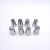 Stainless Steel 430 Russian Nozzle 10-Piece Set Cream Lace Baking Tools