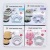 Color Box (4-6-8) Inch 3Pc Stainless Steel Mousse Mold Baking Tool Cake Supplies Biscuit Mold Utensils