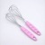 Pp Non-Slip Handle Stainless Steel Eggbeater Manual Blender Plastic Handle Egg Beater Baking Cake Tool