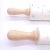 Creative Candy Grain Baking Tool Wooden Handle Edible Silicon Rolling Pin Roller Rolling Pin 8-11 Inch