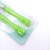 Clamshell Packaging 2-Piece Set Plastic Handle Stainless Steel Pizza Knife Bread Knife Baking Tools Cake Knife
