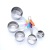 Factory Direct Sales Supply Silicone Color Handle Stainless Steel Measuring Spoon 5Pc Measuring Cup Baking Scale Measuring Cup Color Box Package