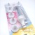 Baking Tool Plastic Nozzle 8-Piece Pastry Nozzle 7-Head Flower-Making Gun Milking Oil Nozzle Cookie Pastry Nozzle