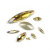 Factory Direct Supply Bright Crystal Golden Phantom Horse Eye Ornament Accessories DIY Diamond Scattered Beads