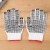 Cotton Gloves with   Knitting Non-Slip Gloves Work Thickened Nylon Gloves Knitted Wear-Resistant Labor Protection Gloves