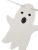 Cross-Border Halloween Horror Party Decoration Dusting Powder Ghost Hanging Flag Kid Banner Latte Art Skin Customization