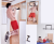 Horizontal Bar on the Door Indoor Fitness Equipment Exercise Arm Pull-up Trainer Home Fitness Exercise Equipment