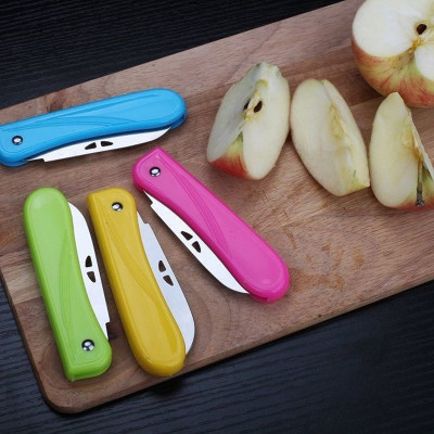Factory Direct Supply 1372 Feng Li Wang Color a Folding Knife Folding Fruit Knife Travel Knife Binary Supply