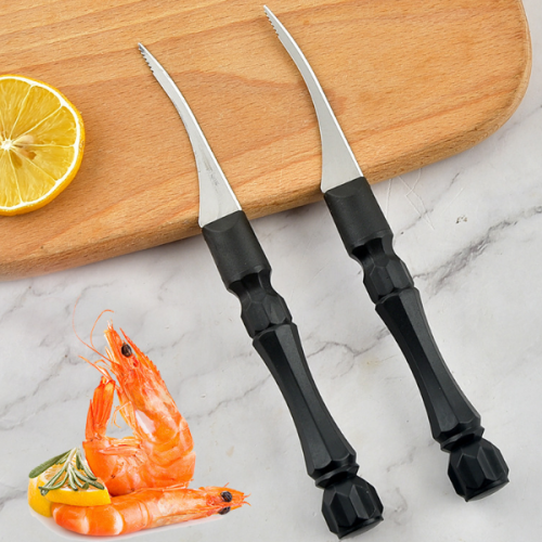 stainless steel shrimp thread knife