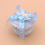 DIY Cute Cartoon Gift Box Mirror Bow Bandage Plastic Packing Box Kit with Storage Box Makeup Bag