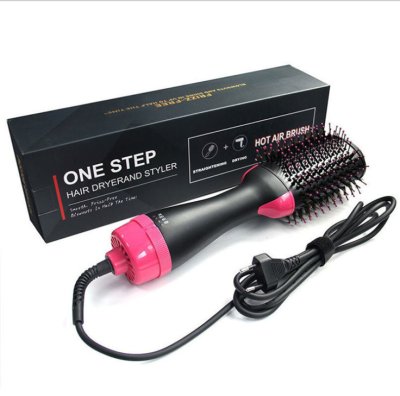 Hot Air Comb Blowing Combs Hair Curler Multi-Function Hair Straightener Household Curl Comb Two-in-One Negative Ion Electric Hair Dryer