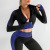 European and American Hot Three-Piece Seamless Yoga Suit Autumn and Winter Knitting Hip Lifting Stretch Fitness Sports Yoga Pants