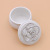 Fine Porcelain Cup White Ceramic Ornament Decoration Indoor Home Decoration Items Crafts round Porcelain Cup