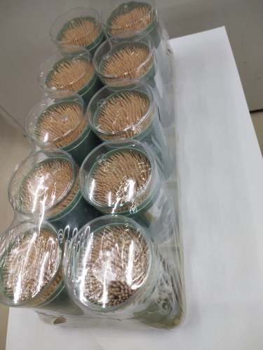 round， square new toothpick bottle，