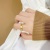 Best-Seller on Douyin Six Words Mantra Alluvial Gold Ring Female Adjustable Hollow Frosted Index Finger Ring Ring Tide