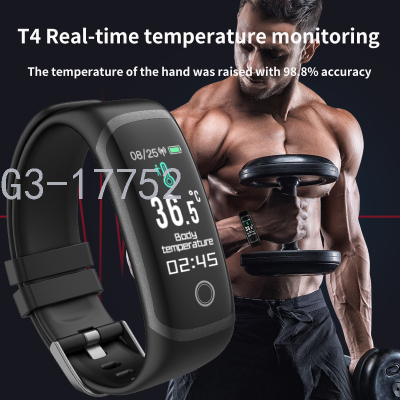 T4 sports smart bracelet bluetooth sleep monitoring