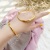 Ancient Style Heritage Text Bracelet Women's Bag Vietnam Sand Gold Colorfast Bell Bracelet Girlfriend Girlfriends Gift Bracelet