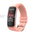  T4 smart sports bracelet measuring temperature heart rate blood pressure sleep bracelet waterproof screen