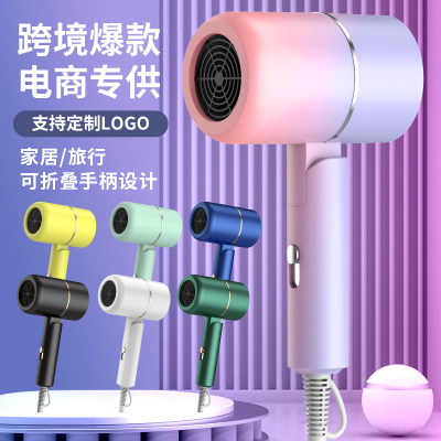 Douyin Online Influencer High-Grade Anion Hair Care Household Cross-Border New Arrival Hair Dryer Gift Logo Support One Piece Dropshipping