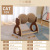 Solid Wood Sisal Ball Cat Toy Grinding and Scratching Cat Scratching and Itching Integrated New Generation Cat Cat Toy