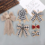 Factory Customized Party Hessian Cloth Dovetail Plaid Bow Dovetail Linen Knot