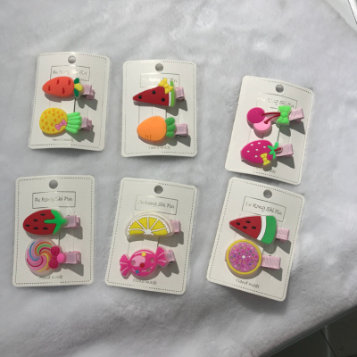 Summer Cute Hairpin Korean Child Girl Baby Princess Little Girl Hair Accessories Hair Clip Headdress Cropped Hair Clip