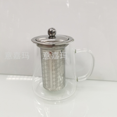 Glass scented teapot