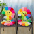 Cartoon Colorful Sun Flower Cushion Petal Plush Toy Stall Doll Creative Expression Lumbar Support Pillow Doll Pillow