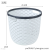 W16-2456 round Hand Storage Basket Home Living Room Sundries Organizing Small Basket Kitchen and Bathroom Small Items
