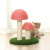 Cat Climbing Frame Tong Tianzhu Natural Flax Mushroom Scratching Pole Emulational Lawn Large Wear-Resistant Cat Toy Scratch Board