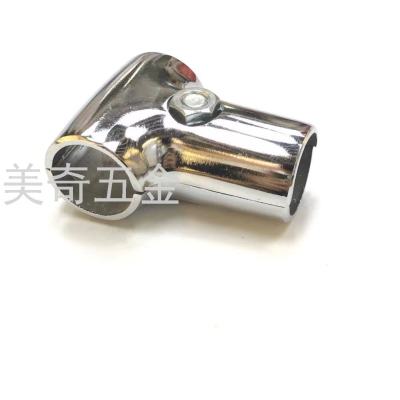 Round Pipe Connector Aluminum Alloy Shelf Display Stand Tee Connector round Pipe Fastener Tee Pipe Clamp Connector