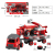 Children's Educational Disassembly and Assembly Container Trailer Engineering Fire Police Sanitation Vehicle Two-Way with Remote Control Cross-Border Foreign Trade