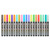 New Fantasy Graffiti Decorative Outline Pen Metal Double Line Pen 20 Color Set Hand Account Pen Marking Pen Flow Amazon