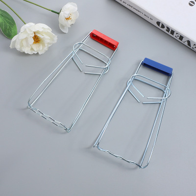 Factory Direct Supply Red Head Clamp Holder Plate Holder Multi-Purpose Basin Bowl Clip Heart-Shaped Clamp Holder Platter Clamp Bowl Holder