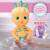 Cross-Border Mermaid Children's Summer Bathing Vinyl Toy Baby Doll Tail Will Change Color