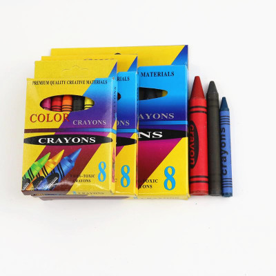 Factory Direct Sales 24 Color Brush Oil Pen Crayon Wholesale Two Yuan Store Supply