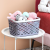 W16-2461 Finishing Storage Basket Plastic Portable Layering Storage Basket Hollow Three Colors Stackable Storage Basket Wholesale