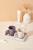 M04-7067 Milk Tea Color Flower Cup Tooth Cup Plastic Tooth Mug Simple Mouthwashing Cup Double Color Teeth Brushing Cup